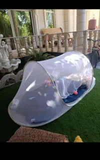 پشه بند قایقی ۱و۲ نفره تور حریر ریزبافت