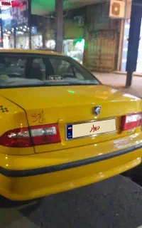 تاکسی سمند ef7 خط کوی شهدا