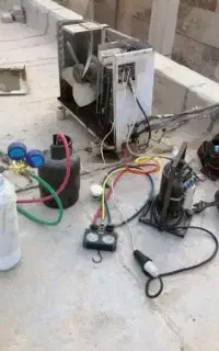 خدمات کولر اسپیلت ، لوله کشی و نصب منبع