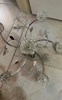 لوستر سقفی کریستالی درجه ۱