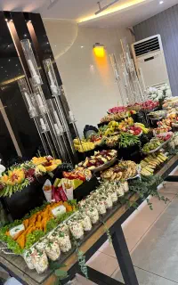 فینگرفود/ چیدمان میز/ سینی مزه و میوه/دسر