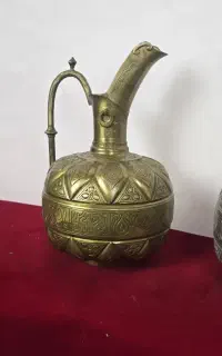 مجسمه برنز پارچ ساسانی برنزی