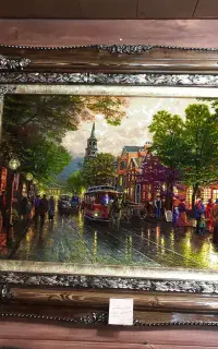 فرش و تابلوفرش دستباف خیابان ساحلی علوی