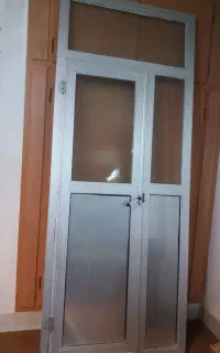 درب دستشویی آلومینیوم با کیفیت سالم
