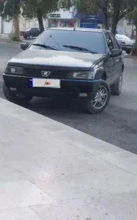 ماشین پژو ۸۳ مشکی پرکلاغی