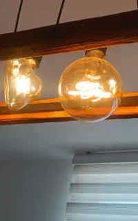 لوستر چوبی