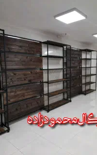 کد180/پروفیل قفسه وسط ستونی/رگال دار/تحمل وزن بالا