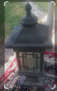 چراغ اویز باغی حیاطی