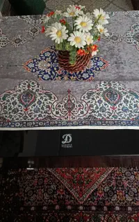 میز جلو مبل با دو عدد عسلی