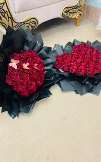 گل روبانی کریستال پروانه