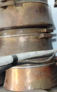 فروش ده عدد دیگ مسی 5تا8کیلوگرمی