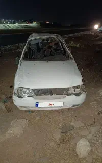 پراید ۱۳۲ مدل ۸۹ تصادفی
