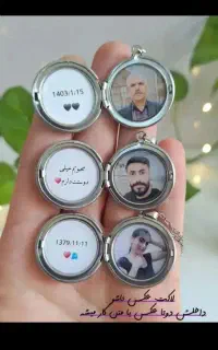 گردنبندباعکس دلخواه