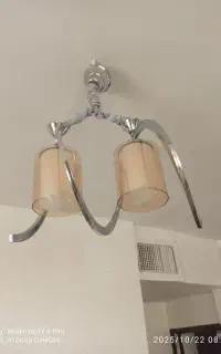 لوستردوشعله شیشه خارجی درحد نو بدون کوچکترین مشکل