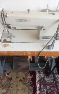 چرخ خیاطی راسته دوز و سردوز و اتو بخار