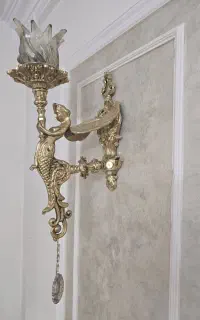 دیوار کوب کلاسیک طرح پری دریایی