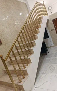 نرده و حفاظ استیل راه پله