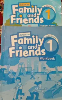 کتاب زبان family and friends