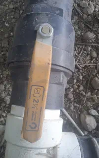 شیر ۳۲و۷۵  زیر قیمت بازار  دسته فلزی