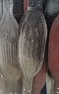 کمربند باشگاهی چرم طبیعی (مناسب بلند کردن اجسام)