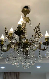 لوستر برنجی
