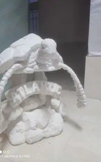 مجسمه گچ بری مدرن