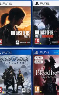تعدادی دیسک بازی ps4 و ps5