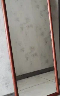 آینه قدی با فریم چوبی