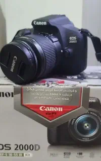 دوربین Canon 2000D فوق‌العاده تمیز فقط ۹۰۰ شات