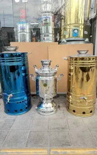 از۱۰لیتر تریموس بزرگ گازی برقی هییتی سماور