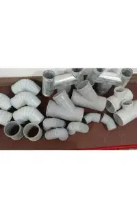 تعداد اتصالات لوله. چند وسیله ساختمانی