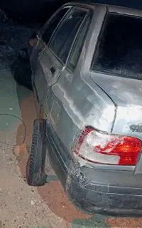 پراید تصادفی