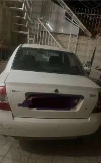 تیبا سفید صندوق دار