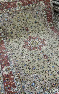 فرش ۶متری طرح راستین استاد بافت