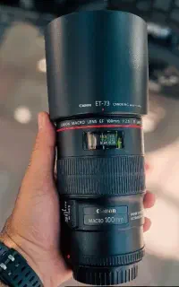 لنز کانن  100mm macro F2.8