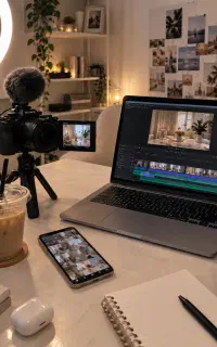 تولید ریلز حرفه‌ای برای پیج کسب و کار