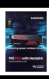 هارد ssd 1tb samsung 990 pro دارای هیت سینک