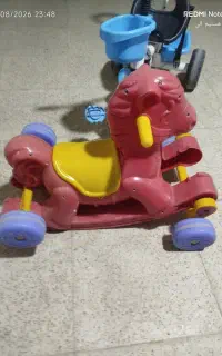 سه چرخه بااسب چرخ دار