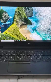 لپتاپ گرافیک مجزا HP ZBOOKG4رم۱۶هارد اکسترنال هدیه