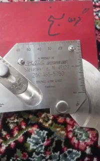 گرده سنج جوش ( گیج زاویه سنج گرده جوش چشمی)