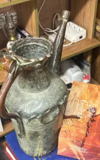 افتابه مسی قدیمی کلکسیونی