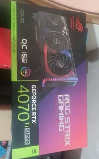 گرافیک rtx 4070 ti super 16 gb rog strix