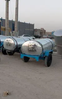 ساخت تانکر چرخ دار