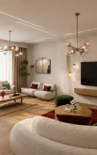 طراحی داخلی - چیدمان اصولی منزل - خدمات دکوراسیون
