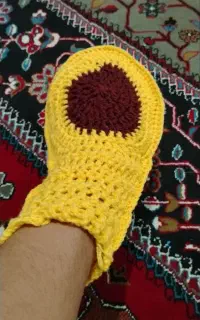 لیف حمام بافتنی