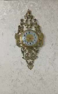 ساعت دیواری برنجی