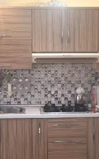 کابیت ام دی اف همراه با هود و سینک دولنگه