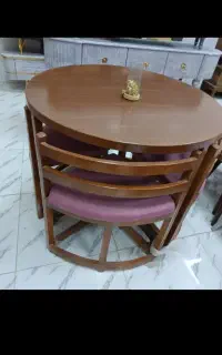 میز ناهار خوری جنس چوب نونو