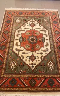 قالیچه هریس اردبیل و چله ابریشم تبریز