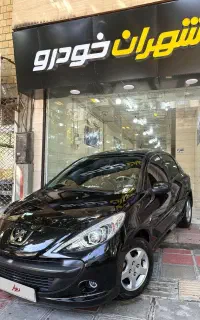 207 مشکی مدل 401 بیرنگ
